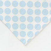 ボーイズパーソナライズされたゾウベビーブランケット フリースブランケット (角)