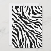 ボーイズパーティー動物誕生日 招待状 (裏面)