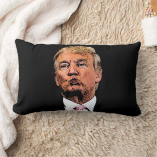 ボーイズピロードナルドトランプキス ランバークッション