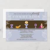 ボーイズファーストコミュニオン招待状 招待状 (正面/裏面)