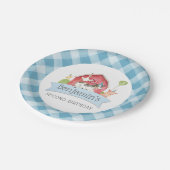 ボーイズファームアニマルバーンドバースデーパーティー紙プレート ペーパープレート (アングル)