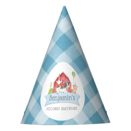 ボーイズファームアニマルバーン誕生日 パーティーハット