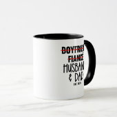 ボーイズフィアンセ夫&パパEst 2025ニューパパ マグカップ (正面右)