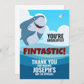 ボーイズフィナステックありがとうフラットカード サンキューカード (正面/裏面)