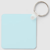 ボーイズフォトコラージュカスタムブルーキッズフォト キーホルダー (裏面)