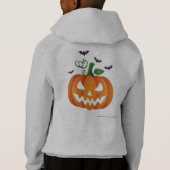 ボーイズフード付きスウェットシャツ (裏面)