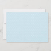 ボーイズブルーノアズアークベビーシャワー招待状 招待状 (裏面)