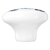 ボーイズブルーパイレーツスカルクロスボーンパンクドレッサー セラミックノブ (側面)