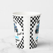 ボーイズブルーモンスタートラック誕生日 紙コップ (右)