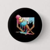 ボーイズホームプレートアイスクリームドリップY 缶バッジ (正面)