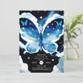 ボーイズマジカルバタフライ誕生日 招待状 (スタンド正面)