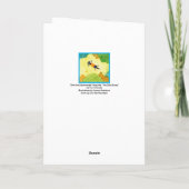 ボーイズマンパーソナライズされたガ誕生日カード カード (裏面)