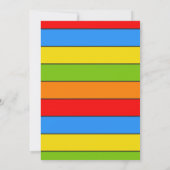 ボーイズモダンスポーツ誕生日招待状 招待状 (裏面)