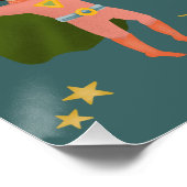 ボーイズモダンスーパーヒーロー子供の誕生日ウェルカムサイン ポスター (コーナー)