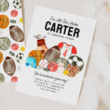 ボーイズモダンズスポーツボールオールスター子供の誕生日