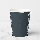 ボーイズモダンブルースポーツ子供の誕生日 紙コップ (右)