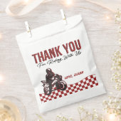 ボーイズモトクロスダートバイク誕生日 フェイバーバッグ (クリップ留めされた状態)