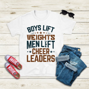 ボーイズリフトウェイトメンズリフトチアリーダー応援 Tシャツ