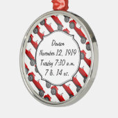 ボーイズルームクラシックレトロ車ギフト甘い赤い車 メタルオーナメント (左)