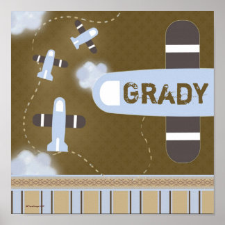 ボーイズルーム飛行機壁ポスター ポスター