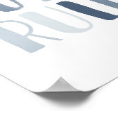 ボーイズルールブルーキッズルーム ポスター (角)