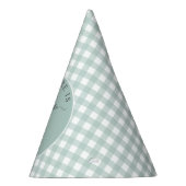 ボーイズワンガ間抜けース1歳のパーティー パーティーハット (右)