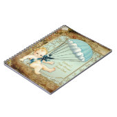 ボーイズヴィンテージベビーシャワーゲストブック ノートブック (左側)