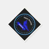 ボーイズ体操バースデーパーティー紙プレート スタンダードカクテルナプキン (角)