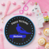 ボーイズ体操バースデーパーティー紙プレート ペーパープレート (パーティー)