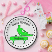 ボーイズ体操バースデーパーティー紙プレート ペーパープレート (パーティー)