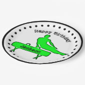 ボーイズ体操バースデーパーティー紙プレート ペーパープレート (アングル)