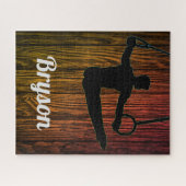 ボーイズ体操リングや輪ウッドテーマパズル名! ジグソーパズル (横)