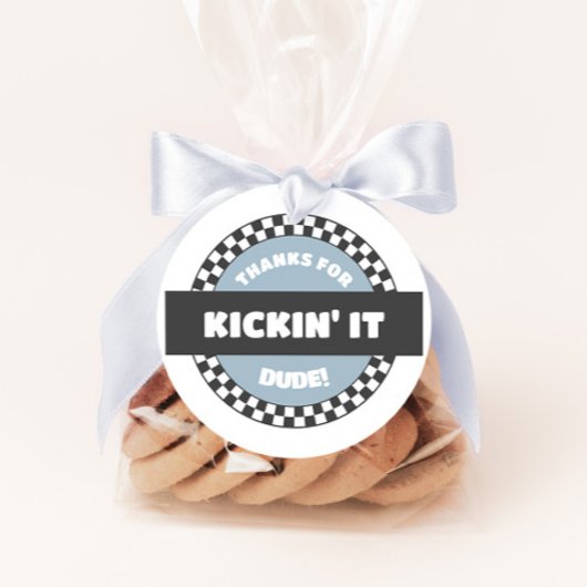 ボーイズ市松模様にススケートボードグルービー素晴らしい誕生日 フェイバータグ