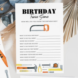 ボーイズ建築テーマ誕生日トリビア