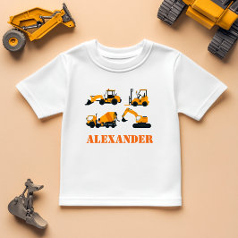 ボーイズ建築パーソナライズされた車用Tシャツ Tシャツ