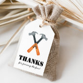 ボーイズ建築ビルダーギヴェーウェイフェイブ ギフトタグ