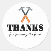 ボーイズ建築ビルダー ラウンドシール (正面)