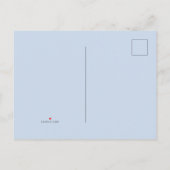 ボーイズ恐竜をテーマにした誕生日パーティー写真はがき インビテーションポストカード (裏面)