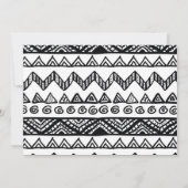 ボーイズ恐竜パーティーハット誕生日招待状 招待状 (裏面)