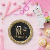 ボーイズ氏ONEderfulファースト誕生日紙プレート ペーパープレート (パーティー)