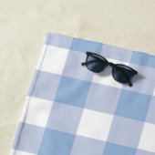 ボーイズ水色カニ ビーチタオル (インサイチュ)