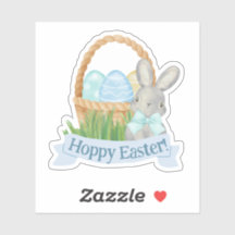 ボーイズ水色ブルーイースターバスケット