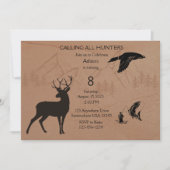 ボーイズ狩り招待状 案内状 (正面)