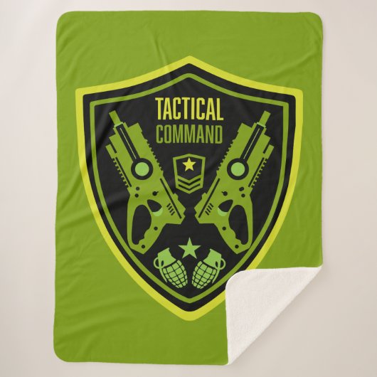 ボーイズ玩具ダーツガンバトル シェルパブランケット (正面)