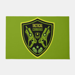 ボーイズ玩具ダーツガンバトル ドアマット