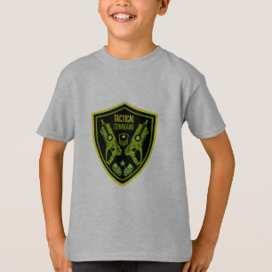 ボーイズ玩具ダーツガンバトル Tシャツ