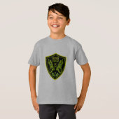ボーイズ玩具ダーツガンバトル Tシャツ (正面フル)