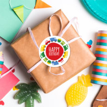 ボーイズ玩具輸送車の列車ハッピーバースデーパーティー