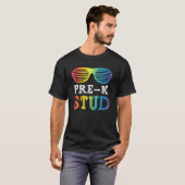 ボーイズ用プレKスタッド新学期 Tシャツ (正面フル)