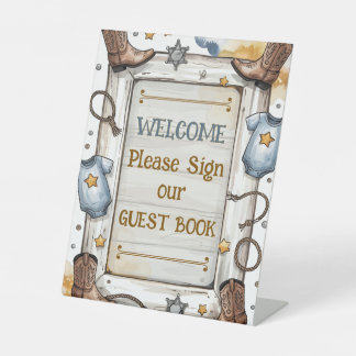 ボーイズ西素朴リトルカウボーイロデオ 台座サイン